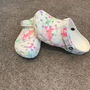 Womens Tie-Dye CROCS - NWOT